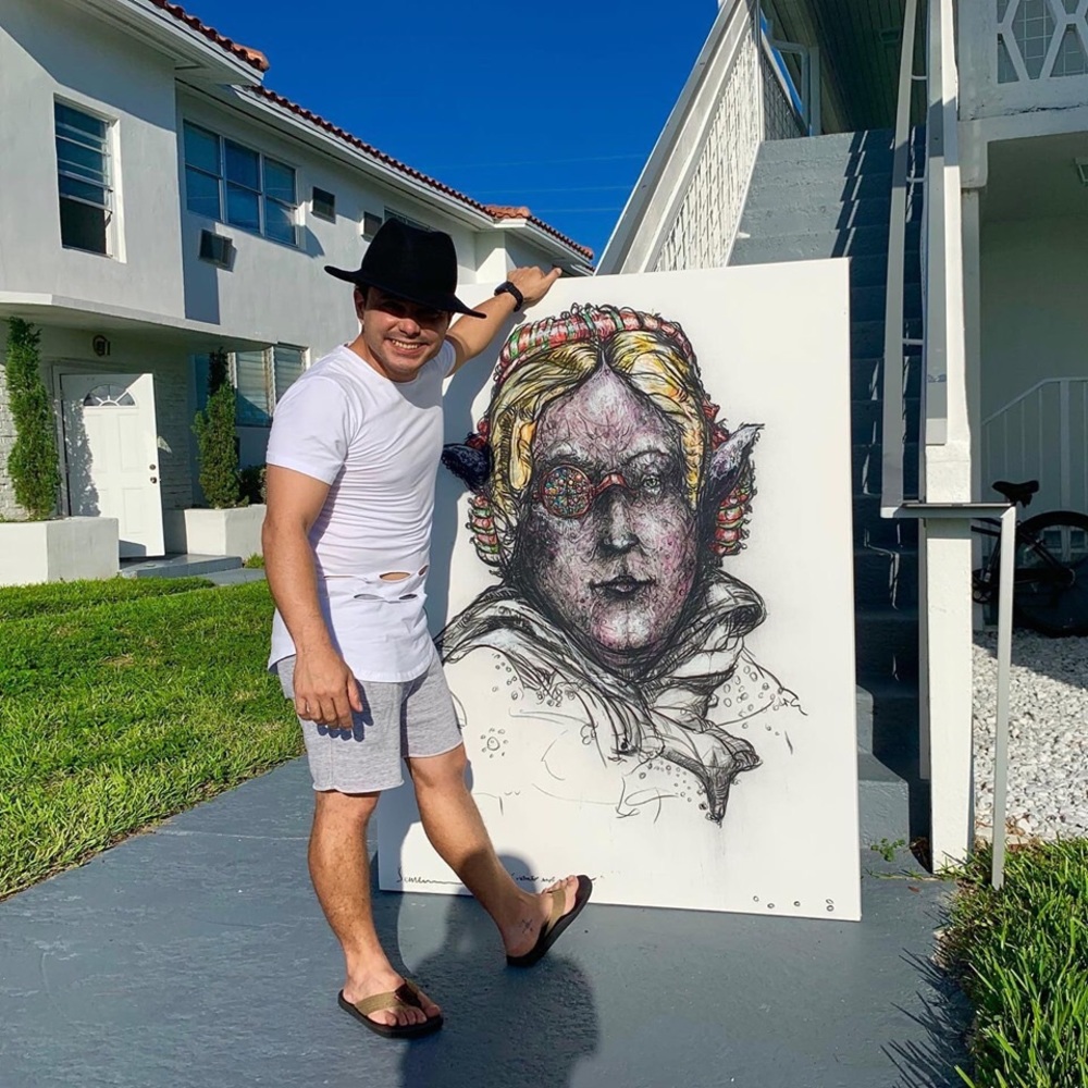 Picture, olive painting ,Original Work JR